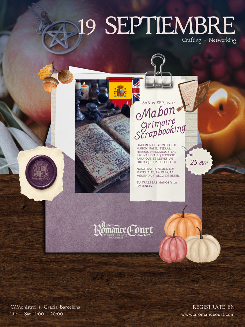 Sab 19 Sep, 15:00 | Mabon Grimoire Scrapbooking