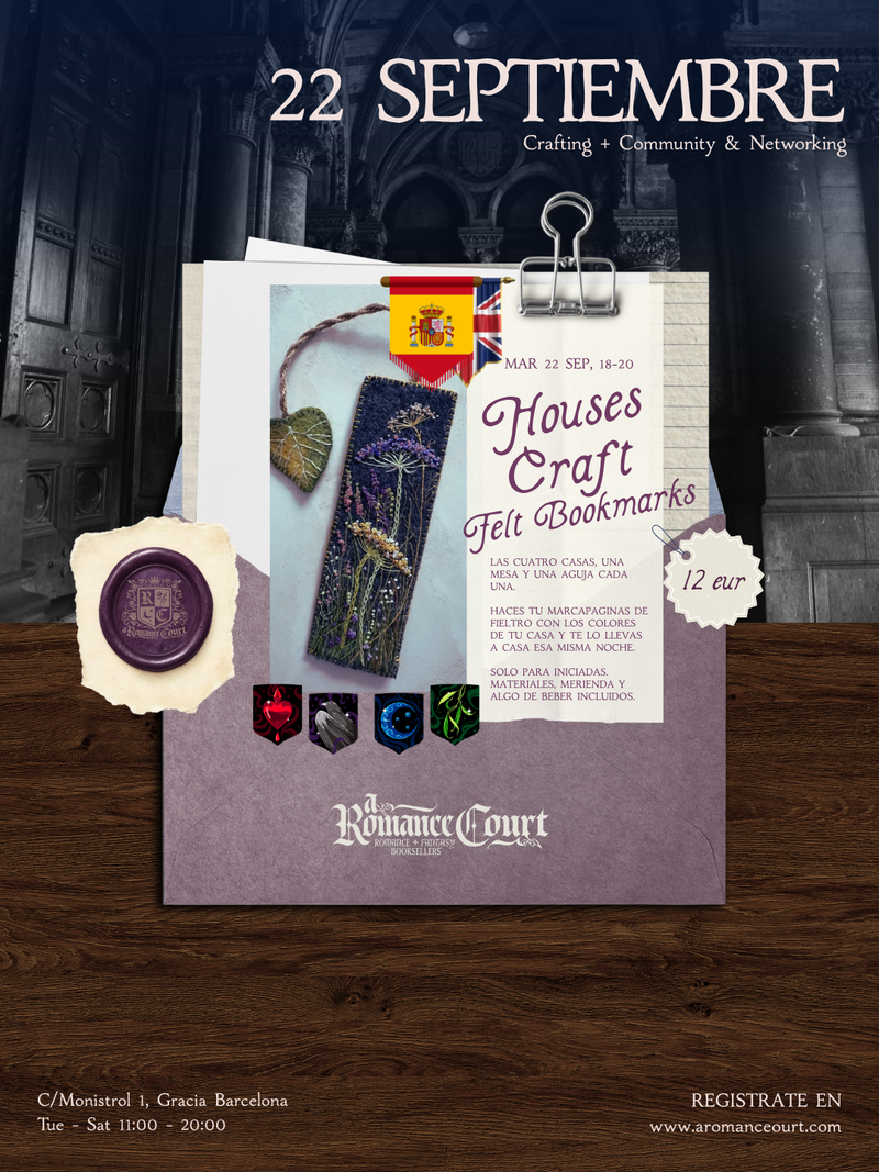 Mar 22 Sep, 18:00 | Houses Craft · Felt Bookmarks