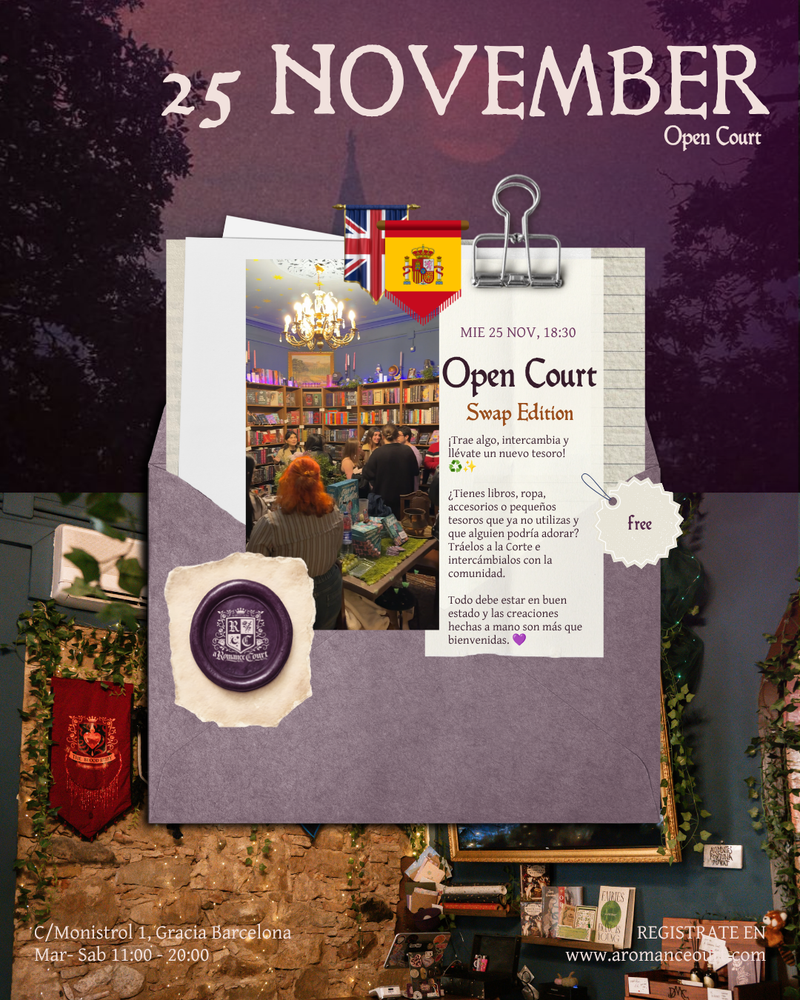 Mie 25 Nov, 18:30 | Open Court Β· Swap Edition