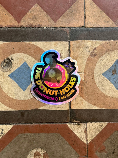 The Donut Holes Fan Club Sticker
