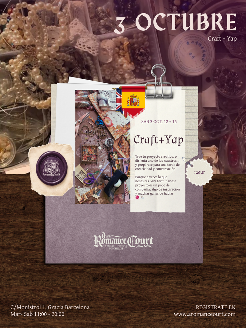 Sab 3 Oct | Craft + Yap