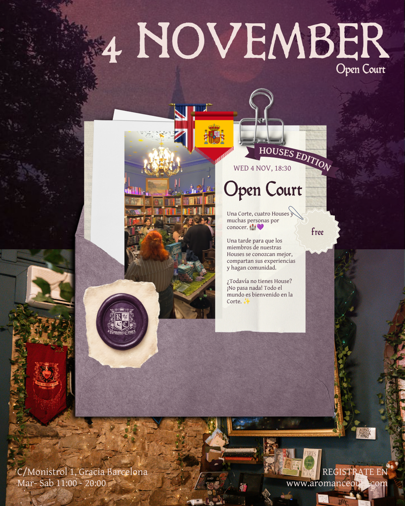 Mie 4 Nov, 18:30 | Open Court Β· Houses Edition