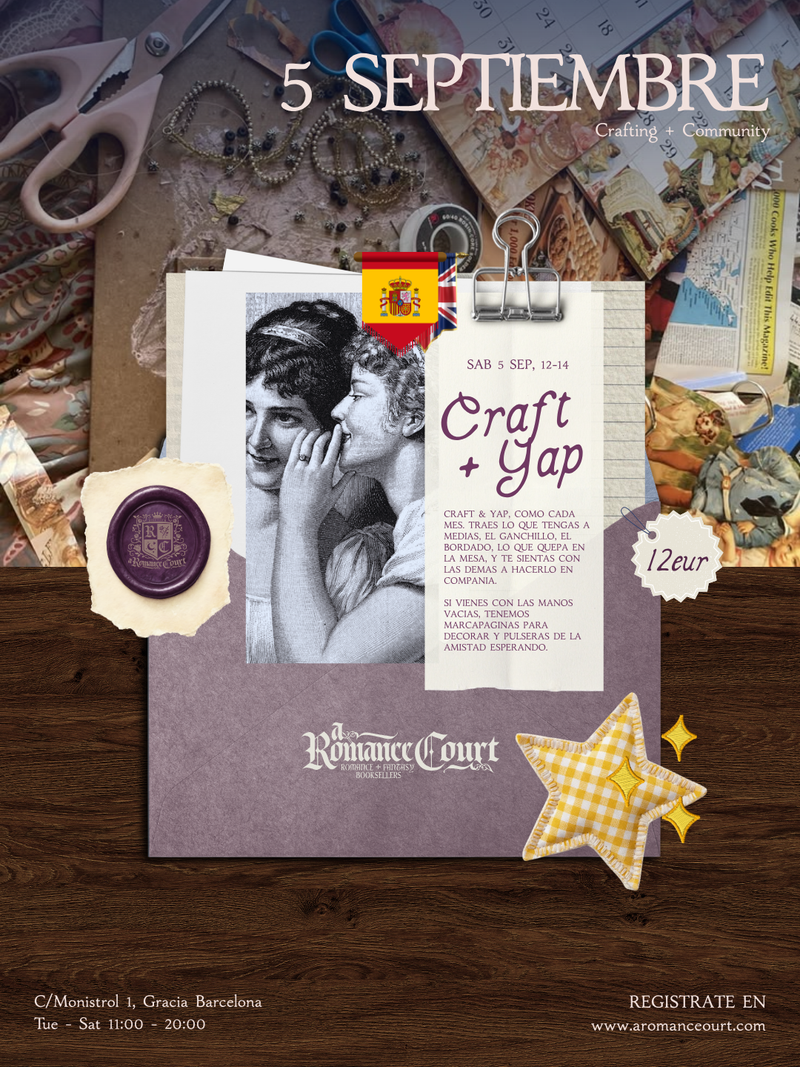Sab 5 Sep, 12:00 | Craft + Yap · brunch session