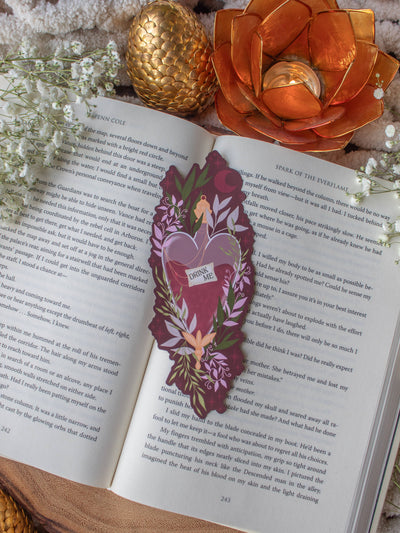 Wonderland Drink Me Potion Die-Cut Bookmark
