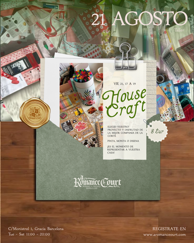 Fri Aug 21, 17:00 | House Craft