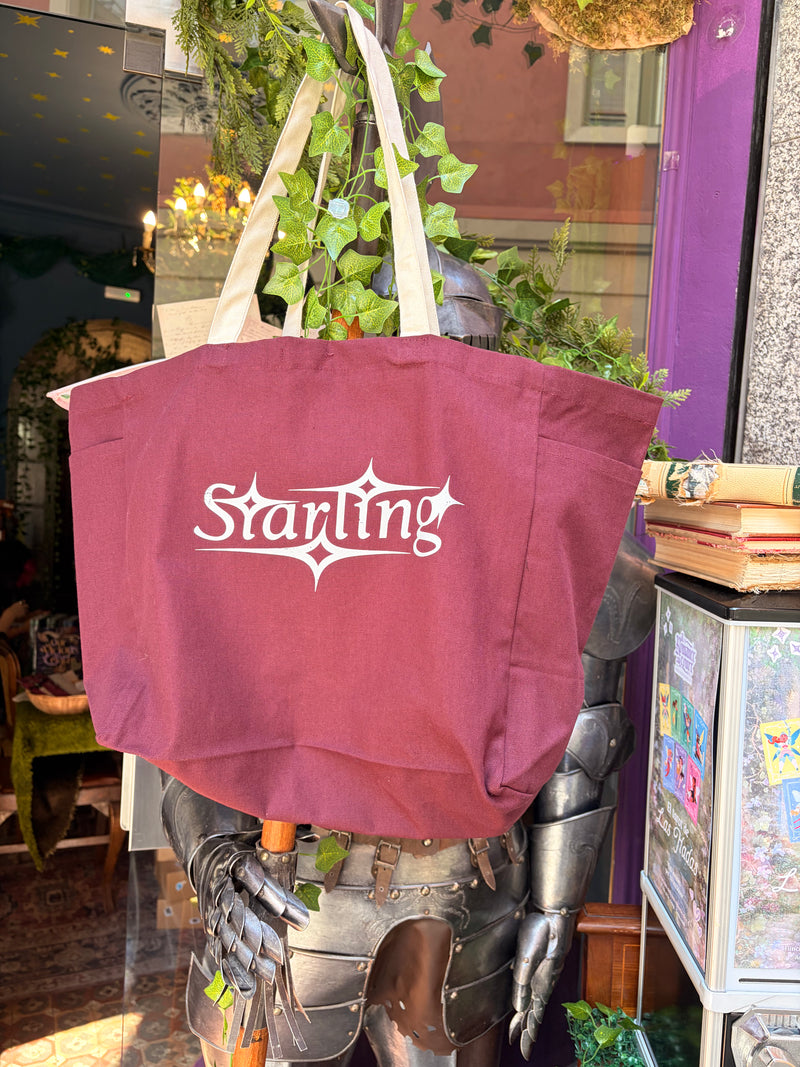 Witchling / Starling Signature Embroidered Tote Bag