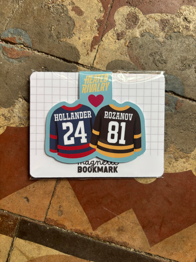 👕 Jerseys x 🏒 Heated Rivalry | Magnetic Bookmark