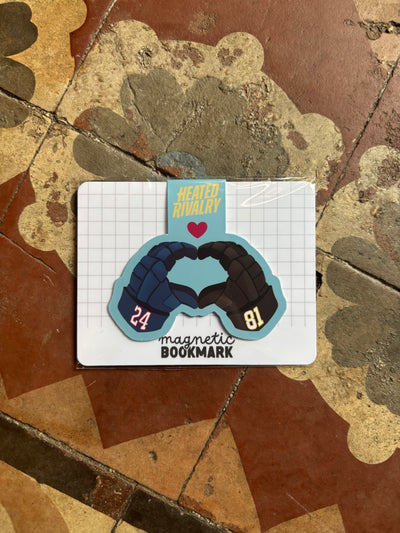 “Heated Rivalry” Gloves | Magnetic Bookmark