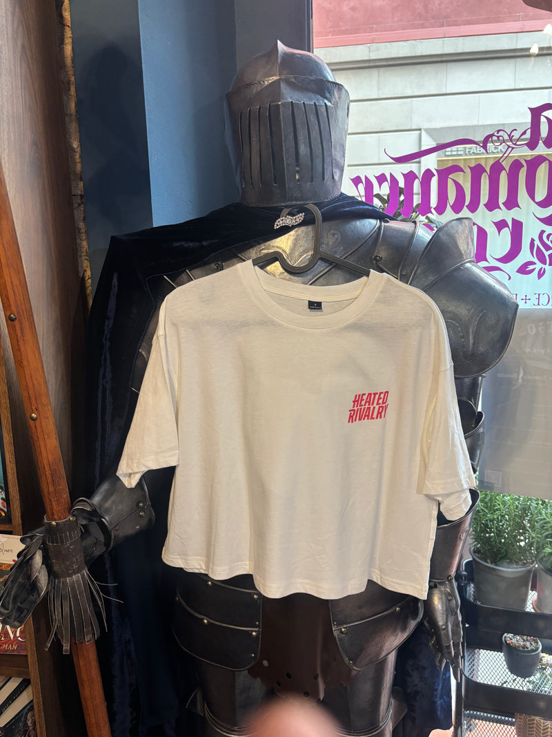 βHeated Rivalryβ Cropped T-Shirt | A Romance Court Exclusive