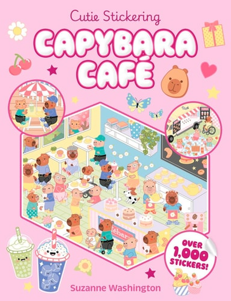 Capybara Cafe - The Ultimate Cosy Sticker Book