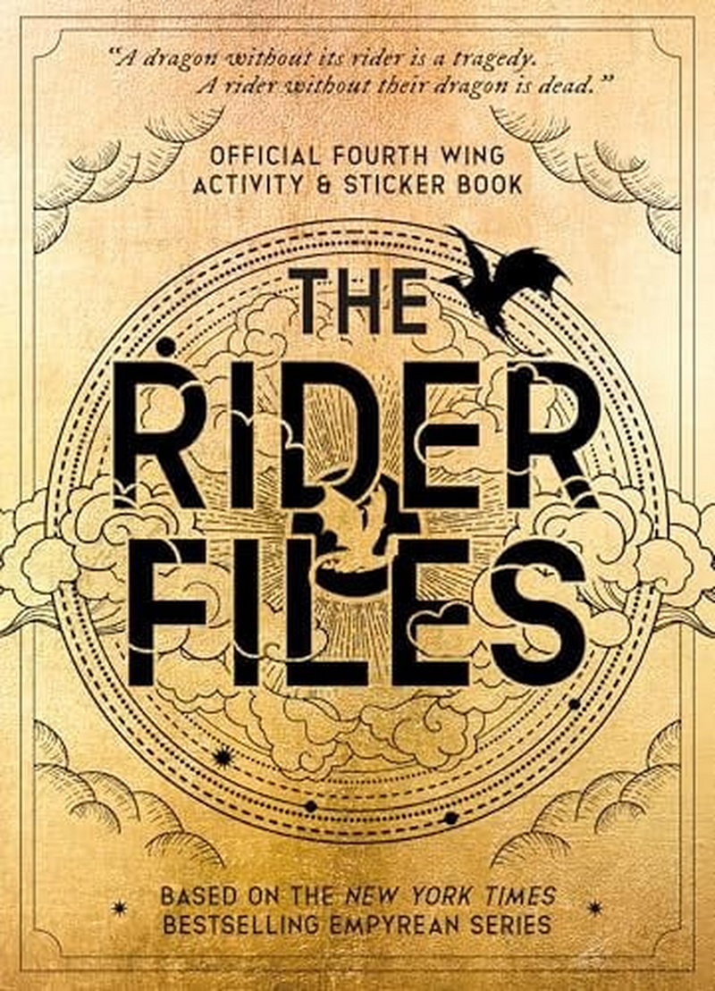The Rider Files: Official Fourth Wing Activity & Sticker Book