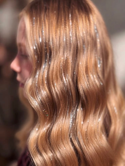 HAIR TINSEL WITH JESS