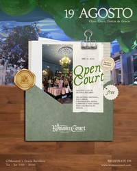 Mie 19 Ago, 18:00 | Open Court – Festes de Gràcia Edition