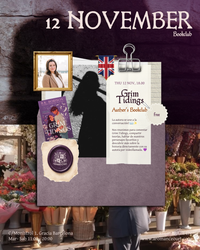 Jue 12 Nov, 18:00 | Grim Tidings Author Bookclub · with B.K. Borison