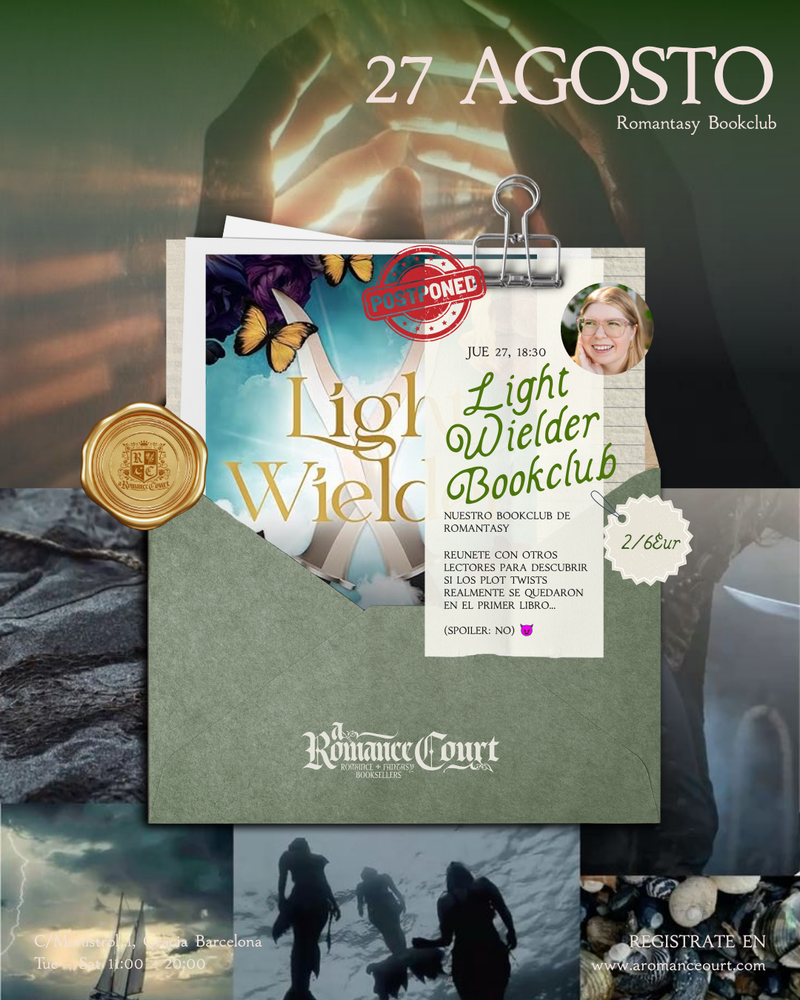 Jue 27 Ago, 18:30 | Light Wielder - Romantasy Bookclub
