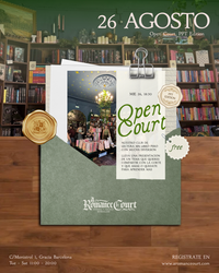Mie 26 Ago, 18:30 | Open Court – PPT Edition
