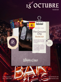 Jue 15 Oct, 18:30 | Sarah J. Maas Bookclub Special: Crescent City Reread