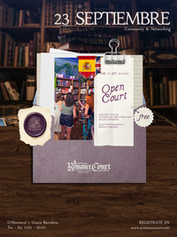 Mie 23 Sep, 18:00 | Open Court