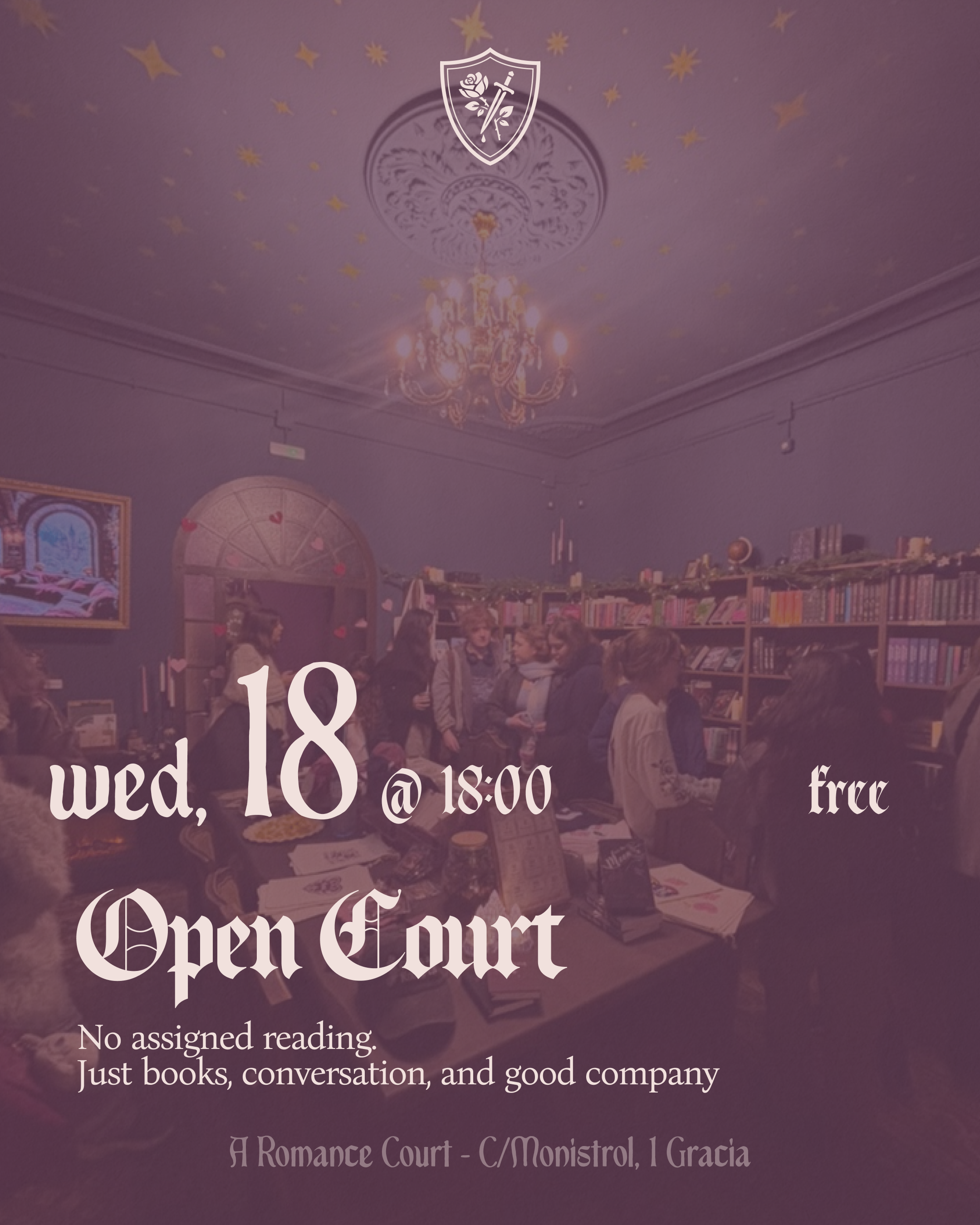 🗓️ Feb 18, Wed @18:00 |  🏰 Open Court