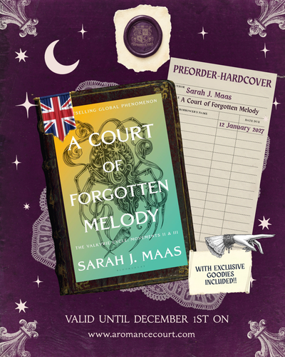A Court of Forgotten Melody (ACOTAR 7) | Hardcover Preorder
