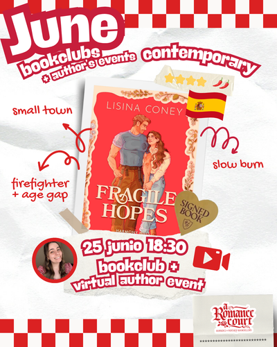 Thu June 25, 18:30 | Fragile Hopes Bookclub