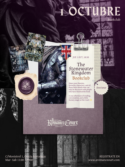Jue 1 Oct, 18:30 | The Stonewater Kingdom Bookclub