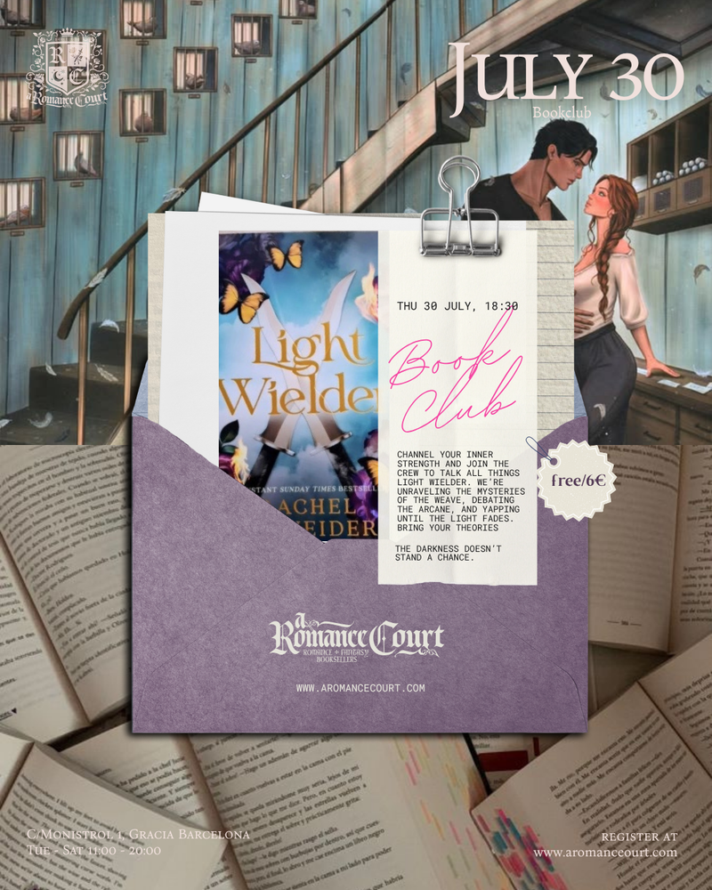 Jueves 30 de julio, 18:30 | Club de lectura: Light Wielder