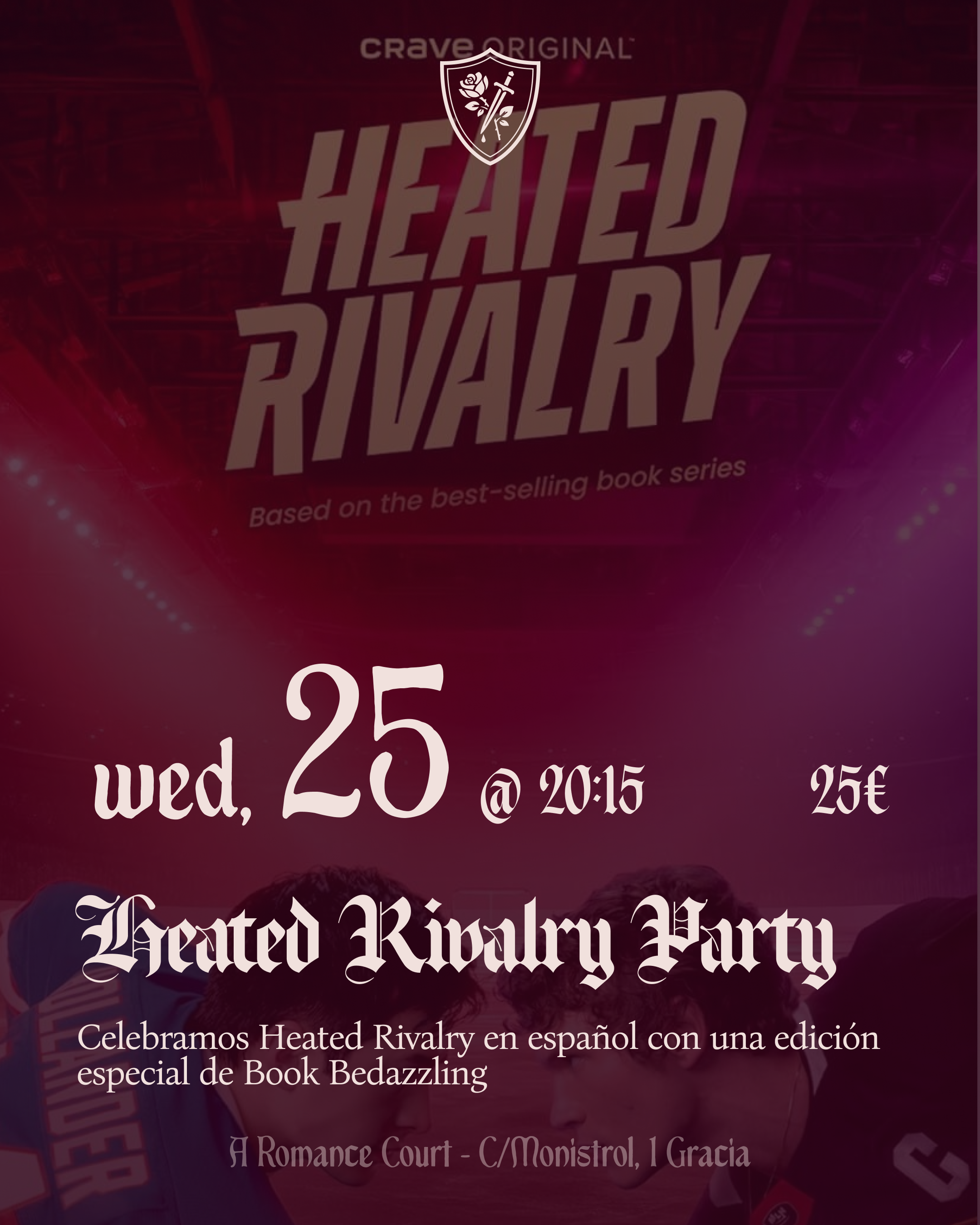 🗓️ Feb 25, Wed @20:15 | 🔥 Heated Rivalry Party - Book Bedazzling Special