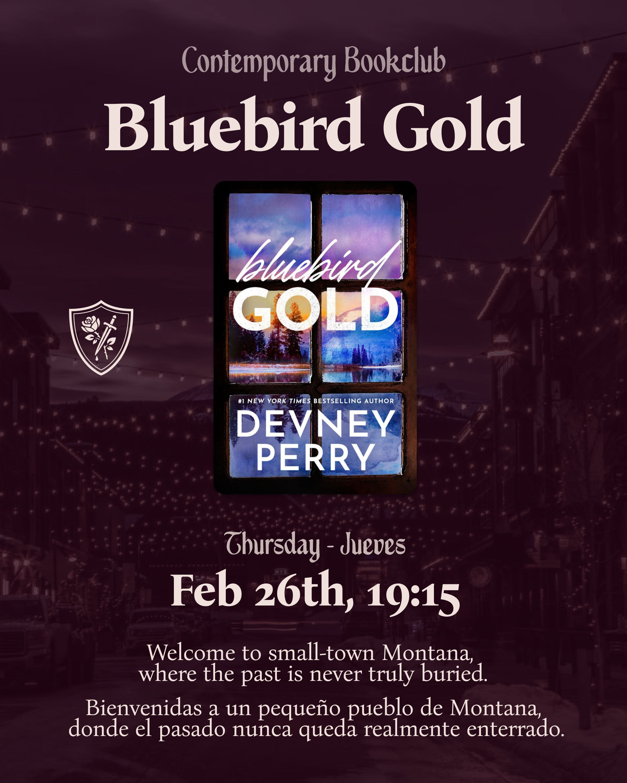 🗓️ Feb 26, Thu @19:15 | 💌 The Contemporary Court - Bluebird Gold