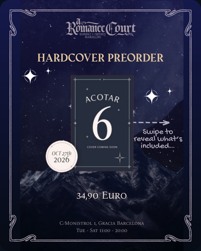 A Court of Thorns and Roses 6 Hardcover Preorder – Sarah J. Maas