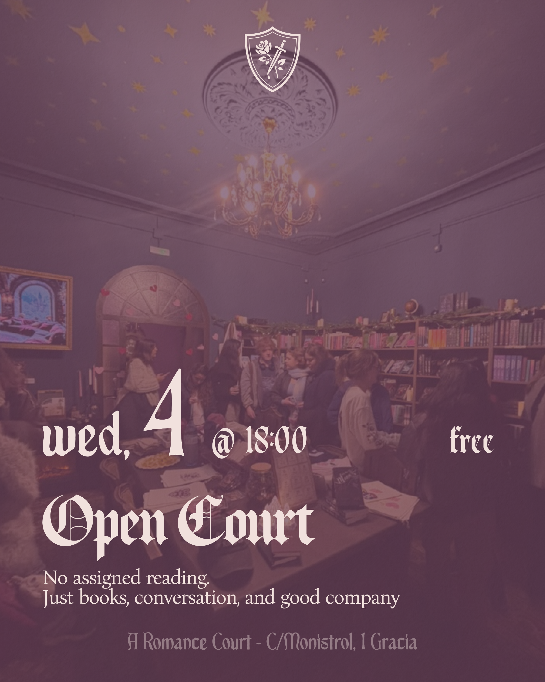 🗓️ Feb 4, Wed @18:00 |  🏰 Open Court