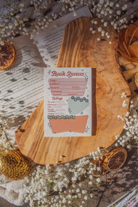 Retro | 4x6 Book Review Post-it Notepad