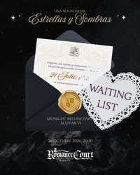Lun 26 Oct, 20:30 | Una Noche entre Estrellas y Sombras | ACOTAR VI Release Party | Waiting List
