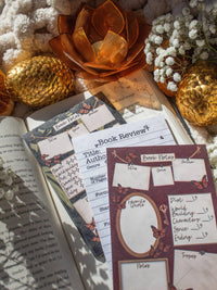 Ivory Swords | 4x6 Book Review Post-it Notepad