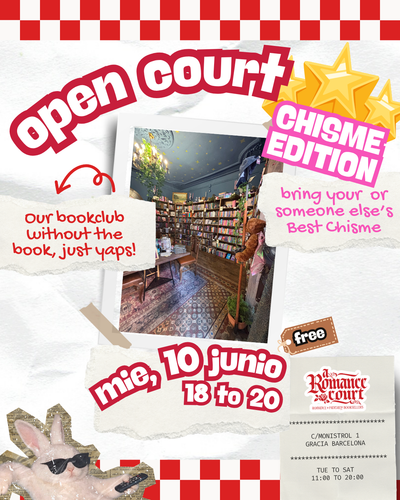 Wed June 10, 18:00 | Open Court: Chisme Edition