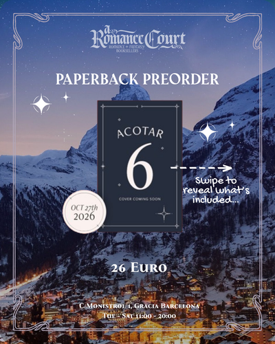 A Court of Thorns and Roses 6 Paperback Preorder – Sarah J. Maas
