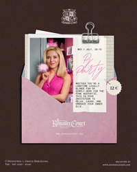 Wed July 1, 20:15 | PJ Party x Elle Woods