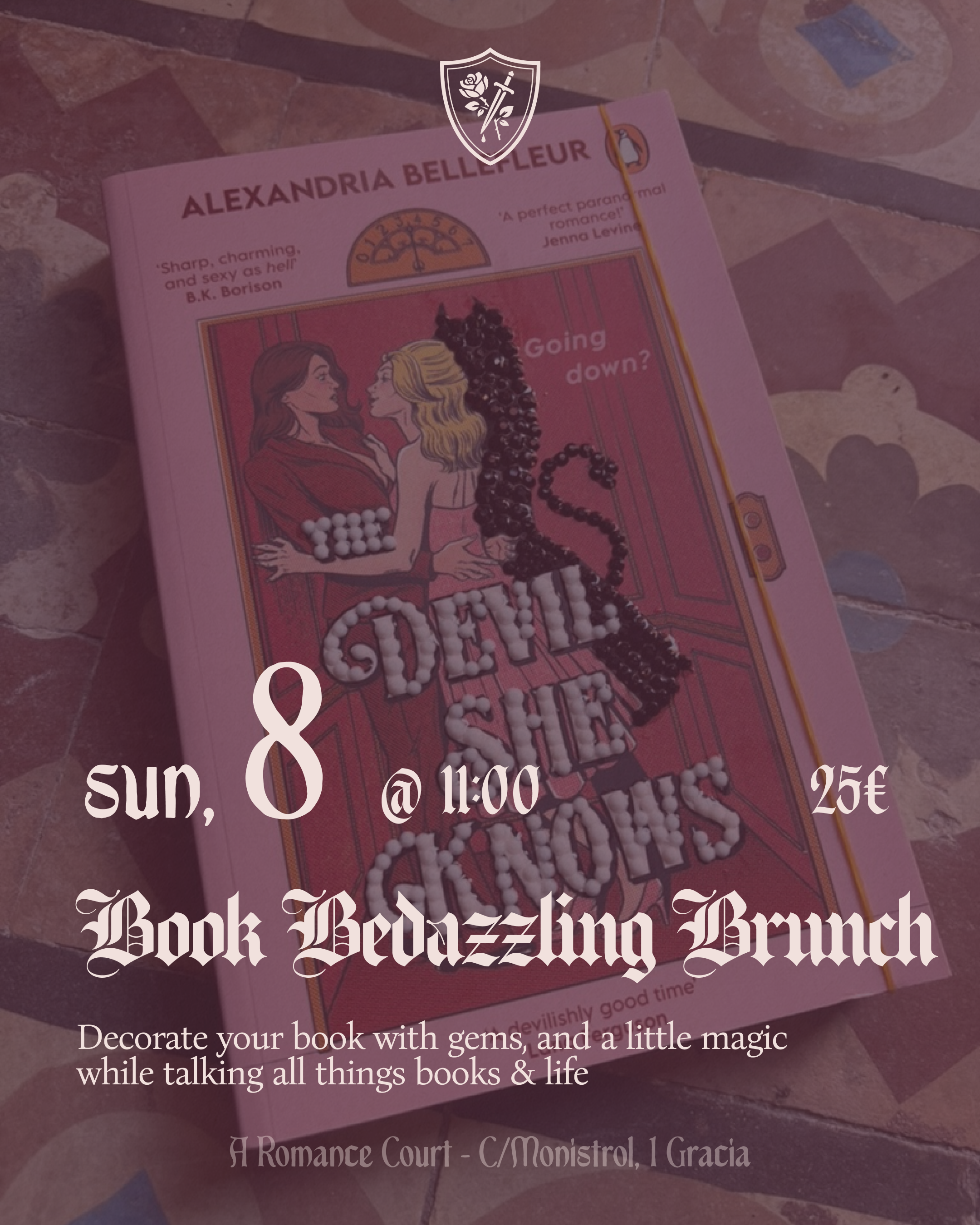 🗓️ Feb 8, Sun @11:00 |  ✨ Book Bedazzling Brunch