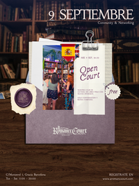 Mie 9 Sep, 18:00 | Open Court