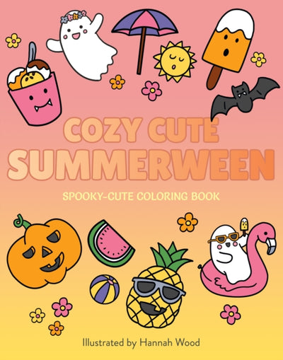 Cozy Cute Summerween Coloring Book
