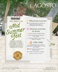 Sab 1 Ago, Todo el día | Mid Summer Fest