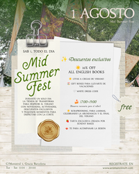 Sab 1 Ago, 17:00 | Lammas Scrapbooking – Taller Mid Summer Fest