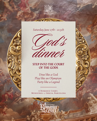 Sat June 27, 20:30 | Gods Summer Dinner