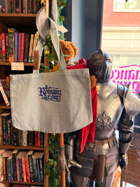 A Romance Court Signature Embroidered Tote Bag