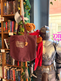 A Romance Court Signature Embroidered Tote Bag