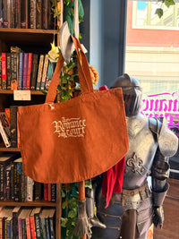 A Romance Court Signature Embroidered Tote Bag