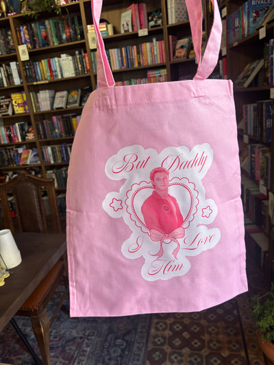 “But Daddy I Love Him” Dean Di Laurentis Totebag | A Romance Court Exclusive