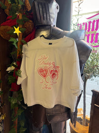 “Heated Rivalry” Cropped T-Shirt | A Romance Court Exclusive