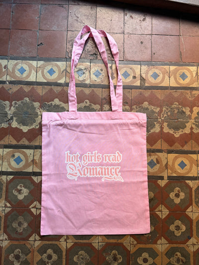 “Hot Girls Read Romance” Tote Bag | A Romance Court Exclusive