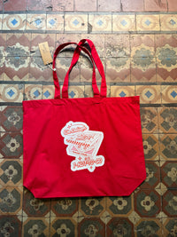 “Good Girls Pizza. Hot to go” Tote Bag | A Romance Court Exclusive